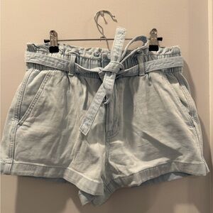 American Eagle Outfitters High Waist Light Blue Shorts